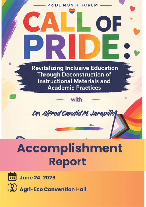 Call of Pride — Pride Month Forum