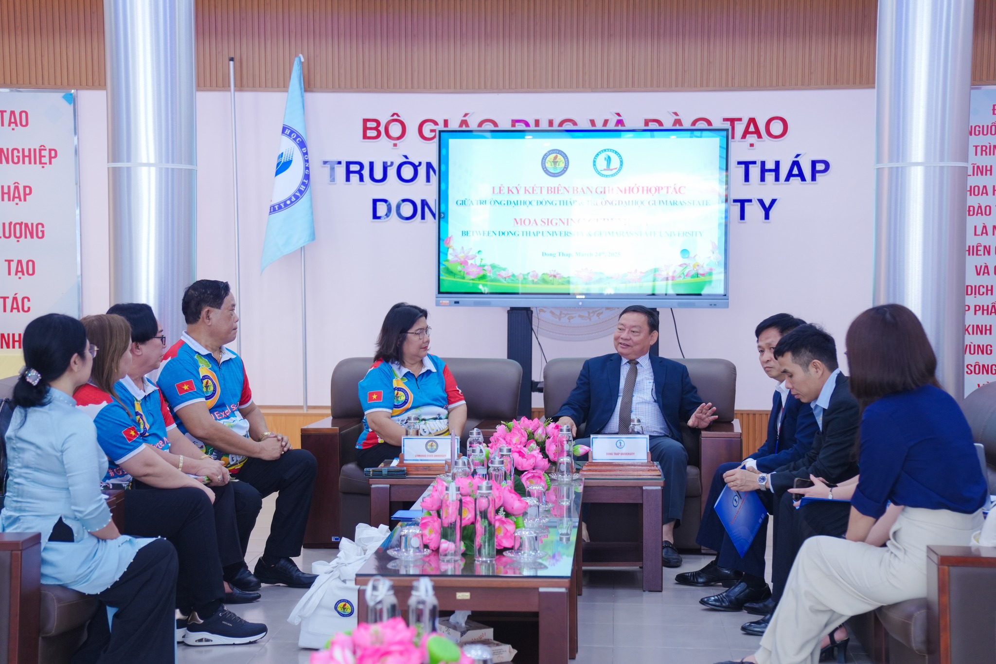 GSU Delegation at Dong Thap University