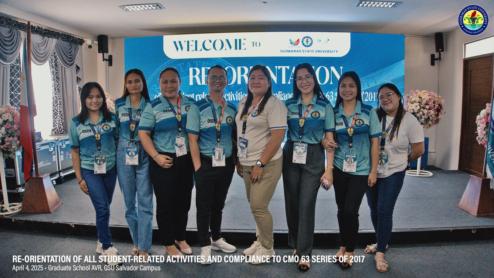 VPAA and attendees