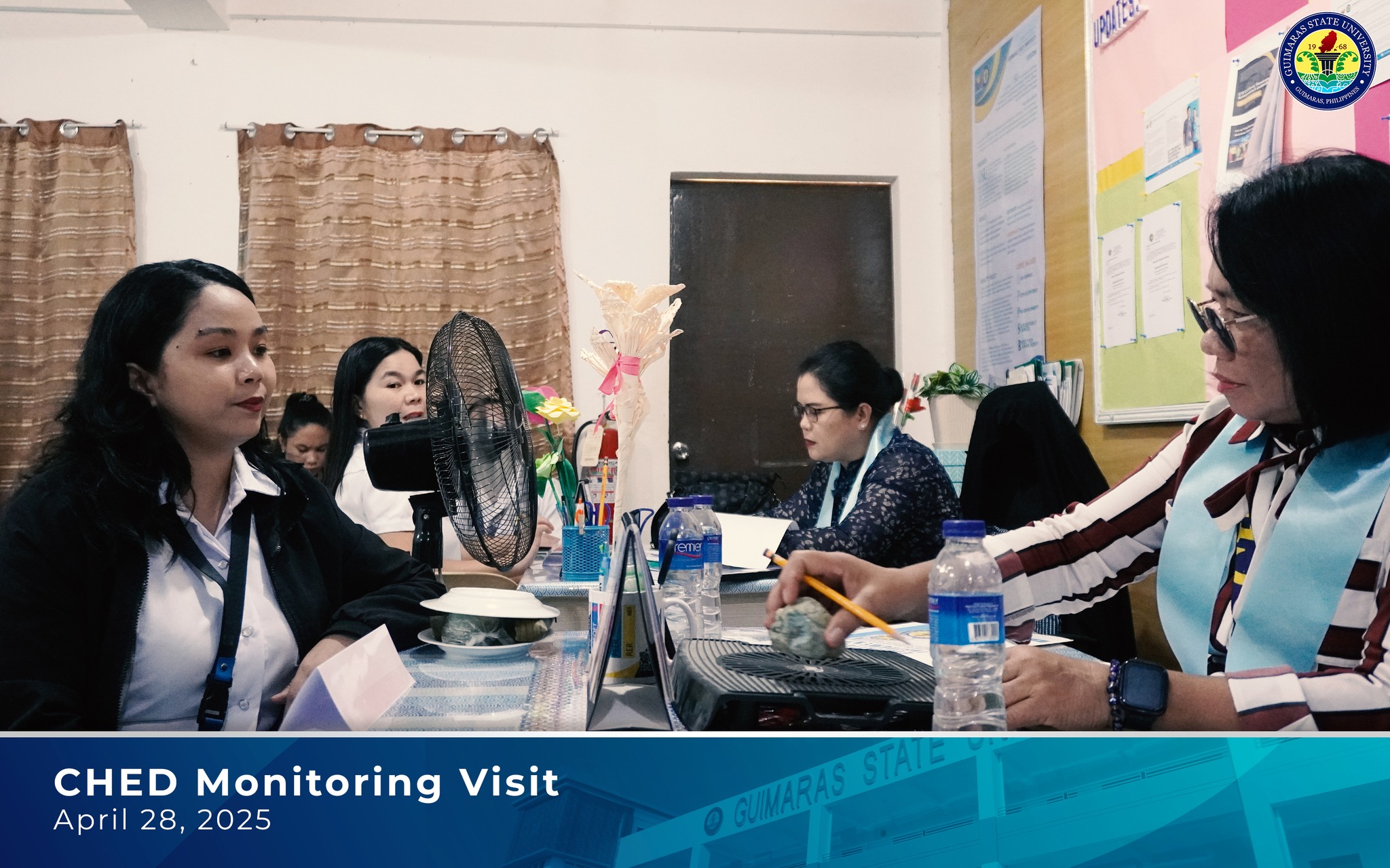 CHED Inspecting Facilities