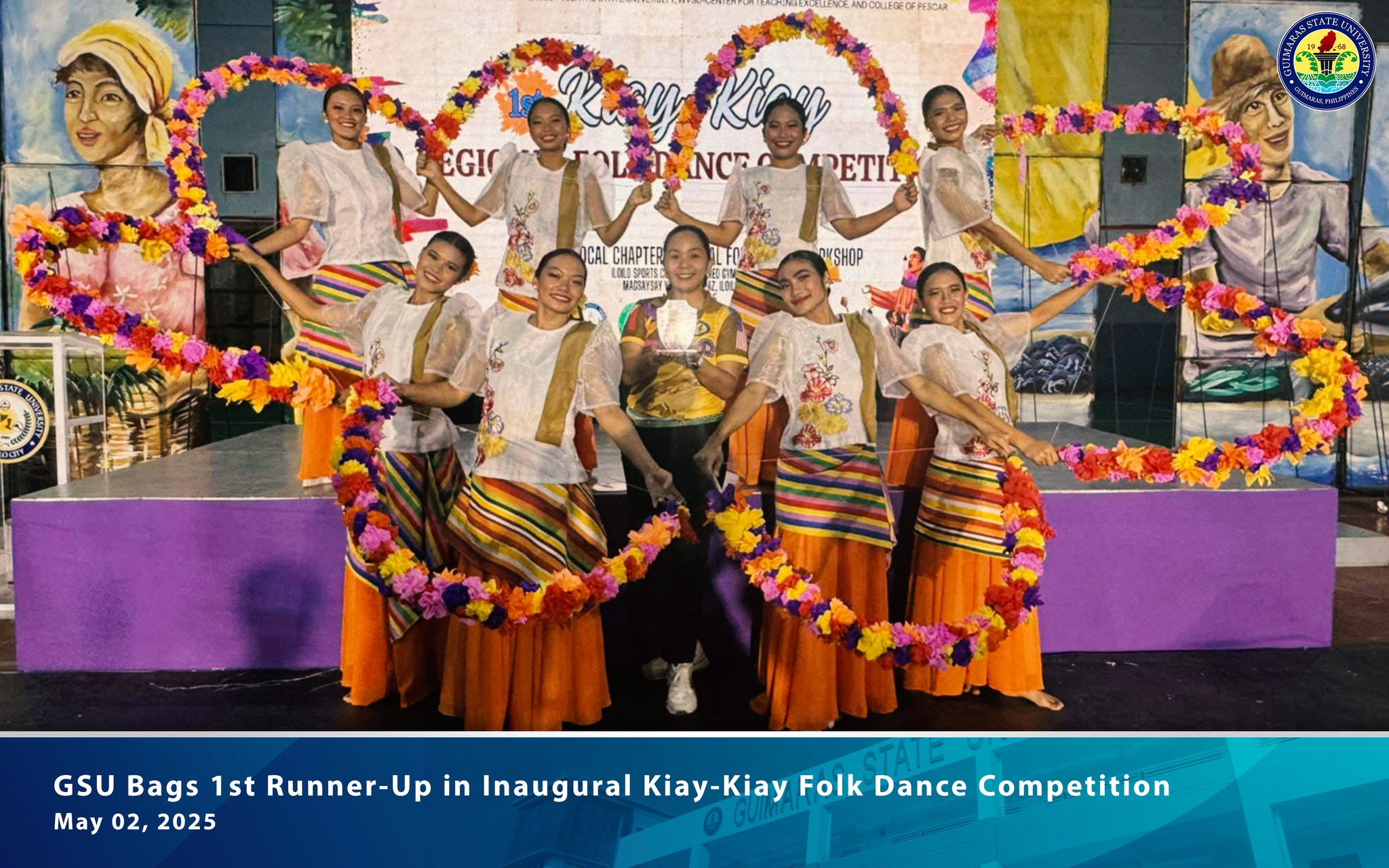 GSU Folk Dance Team at Kiay-Kiay Competition