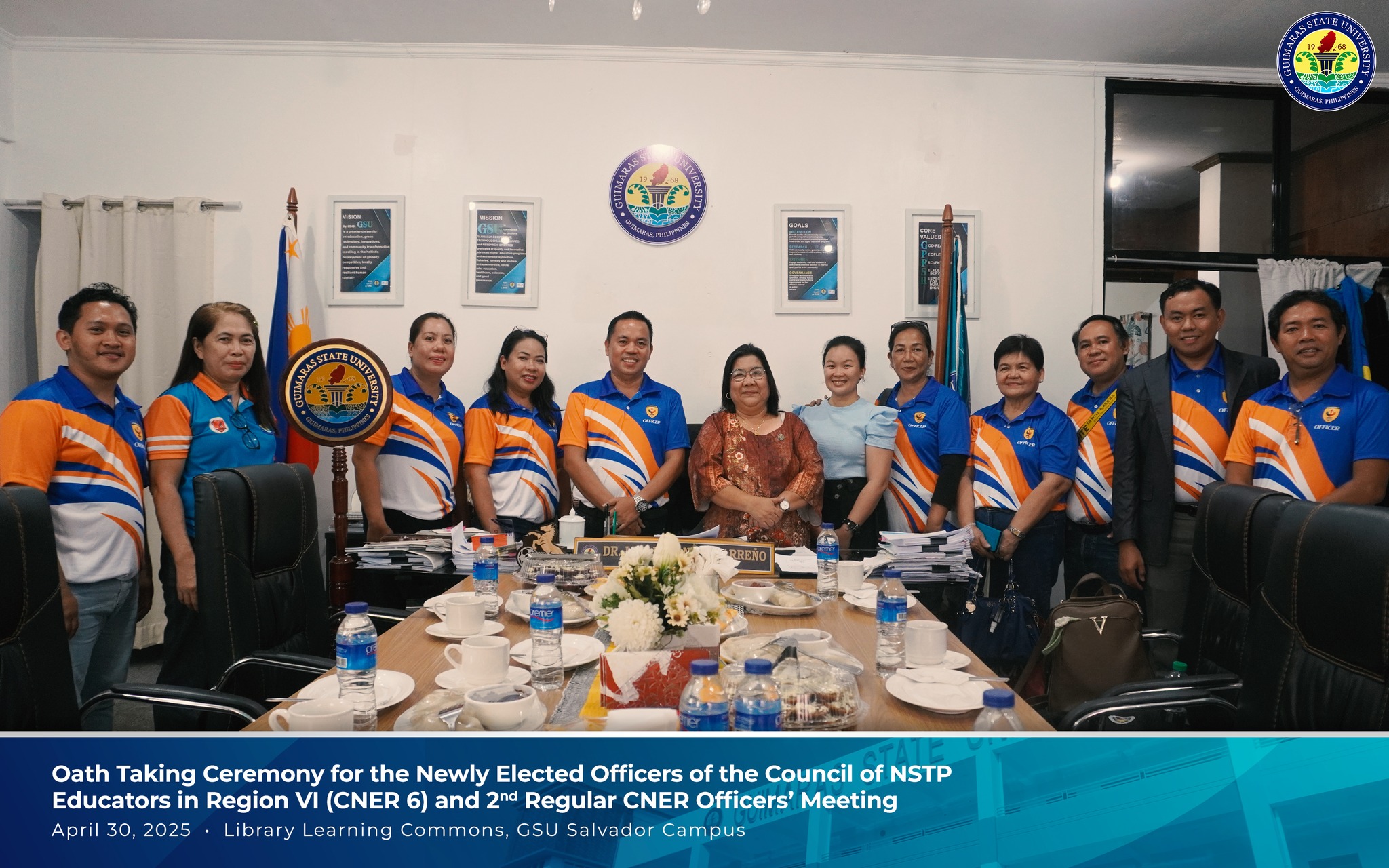 CNER 6 Oath Taking Ceremony