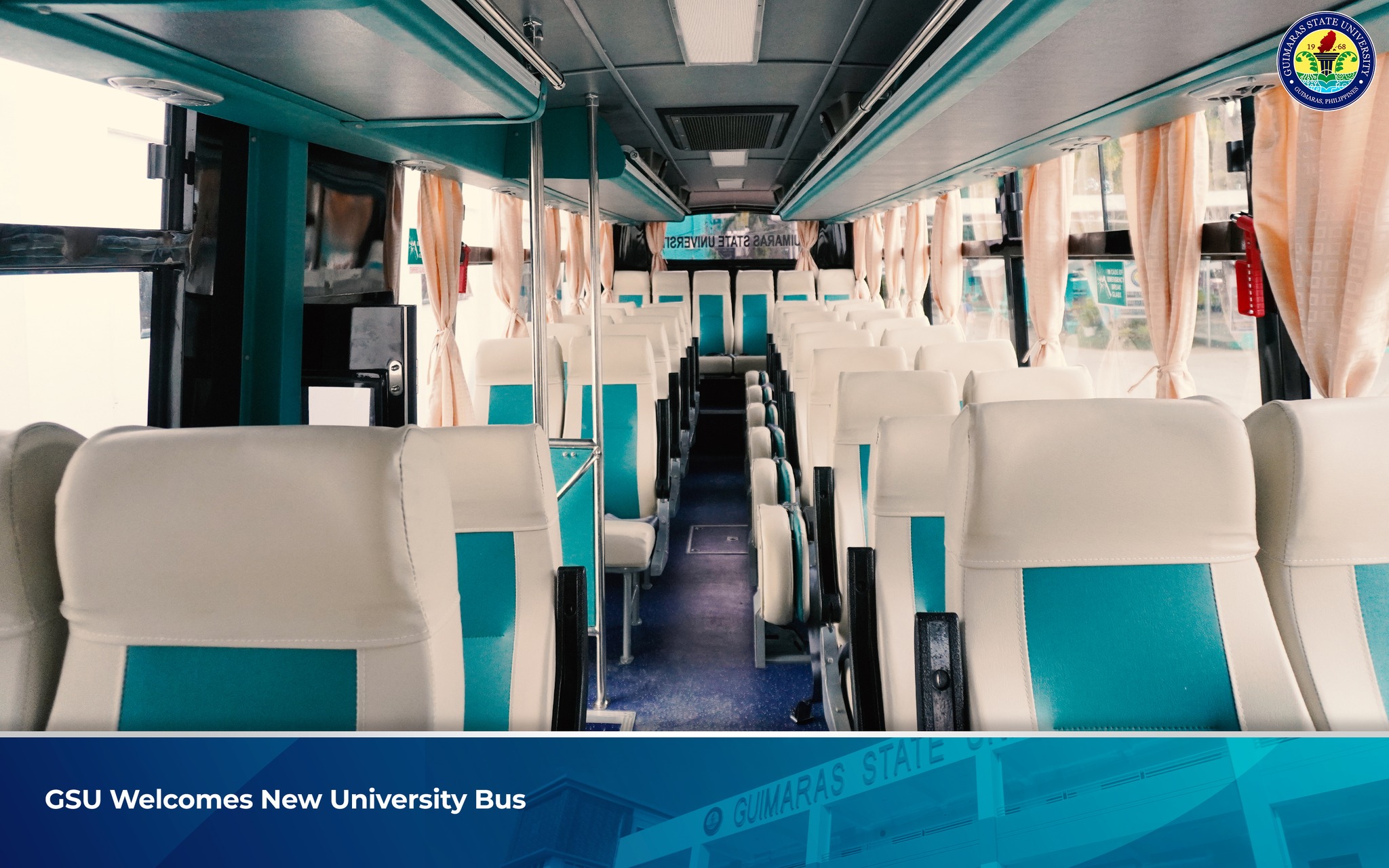 Priest Blesses the New University Bus