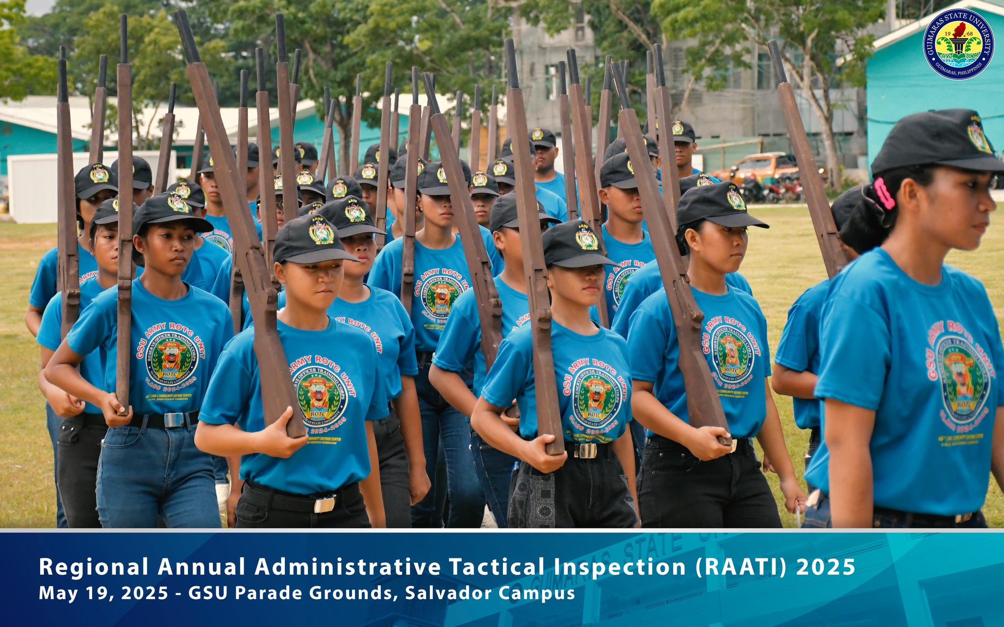 Group Photo of ROTC Unit and Officials
