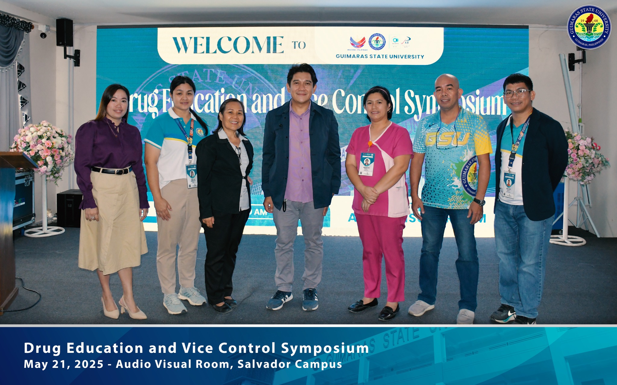 Students and faculty in attendance