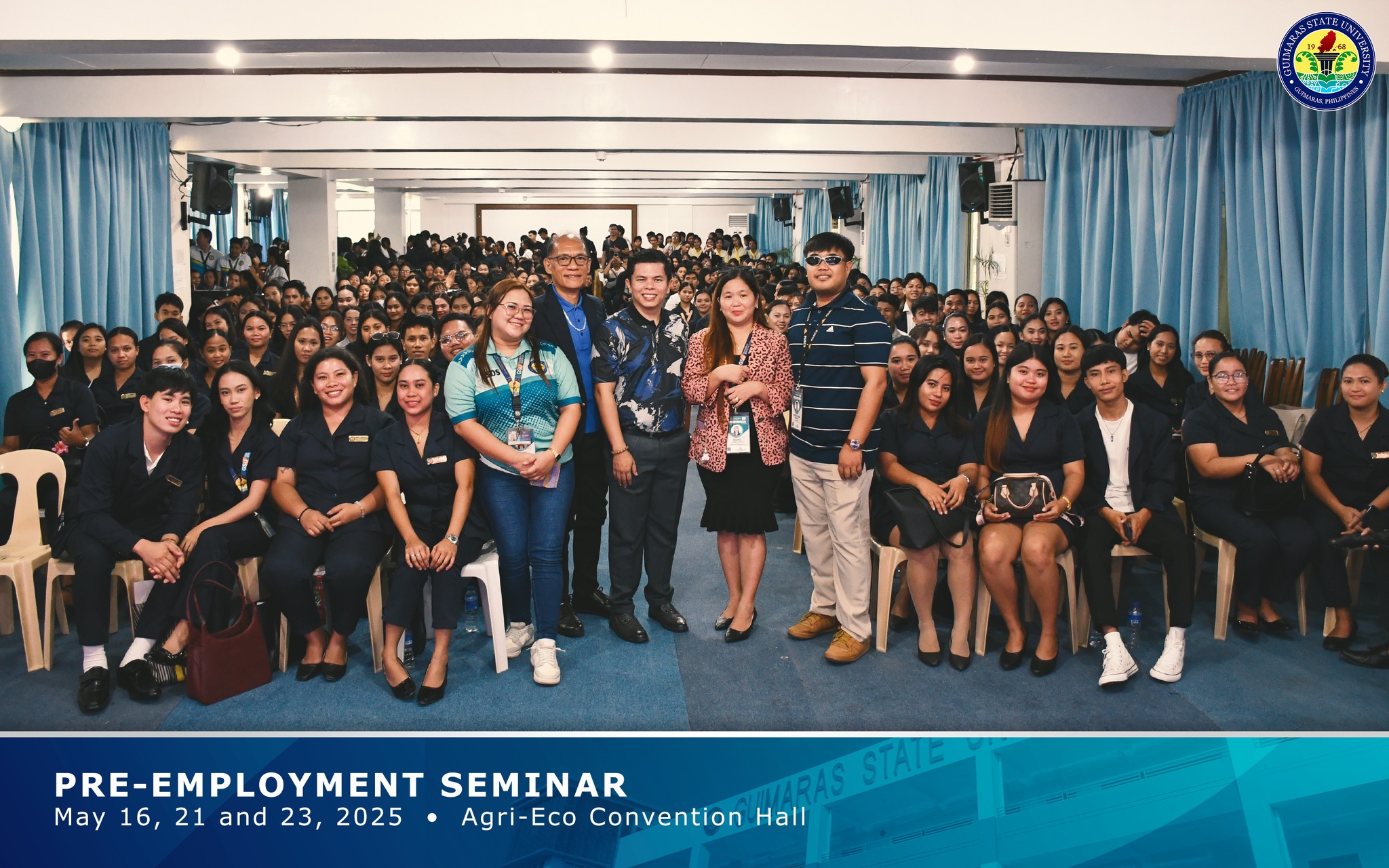 VPAA Dr. Erly Martir addressing students