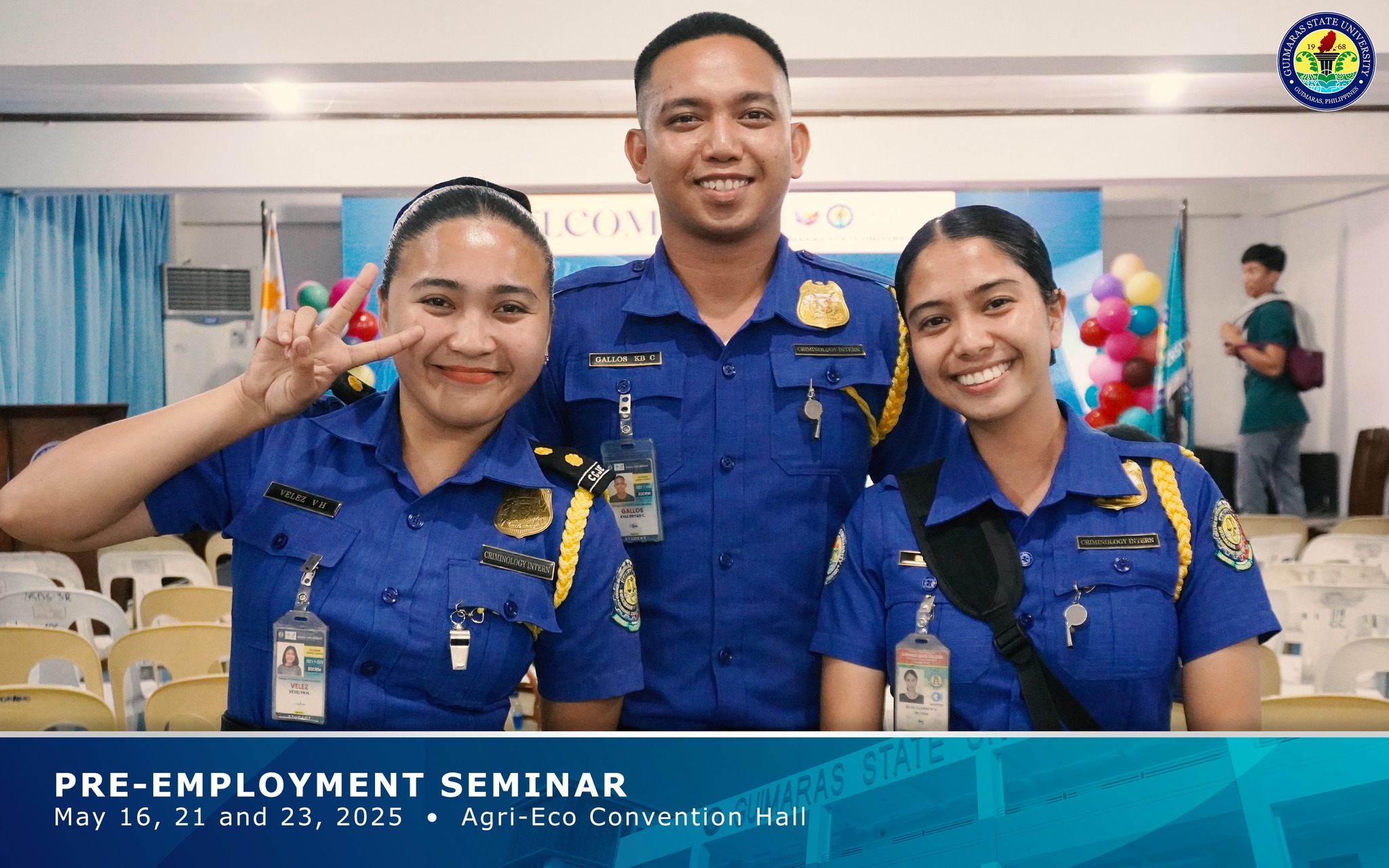 Pre-Employment Seminar Opening