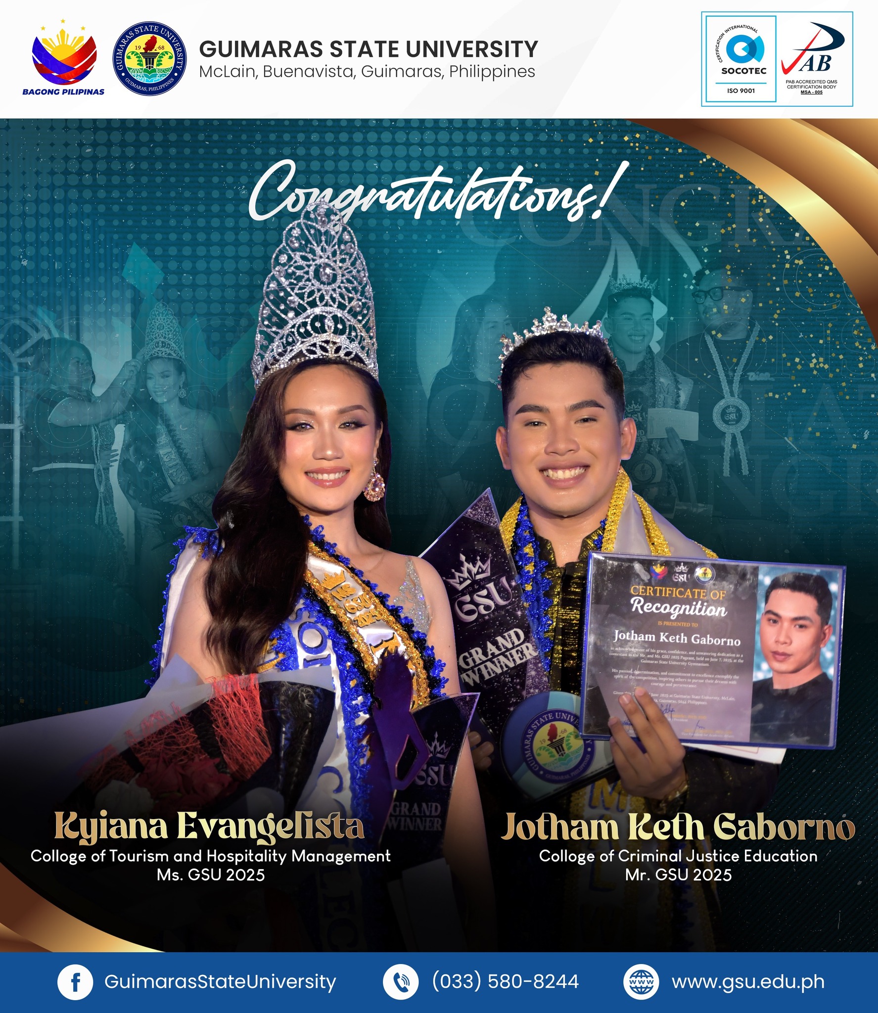 Ms. and Mr. GSU 2025 Coronation