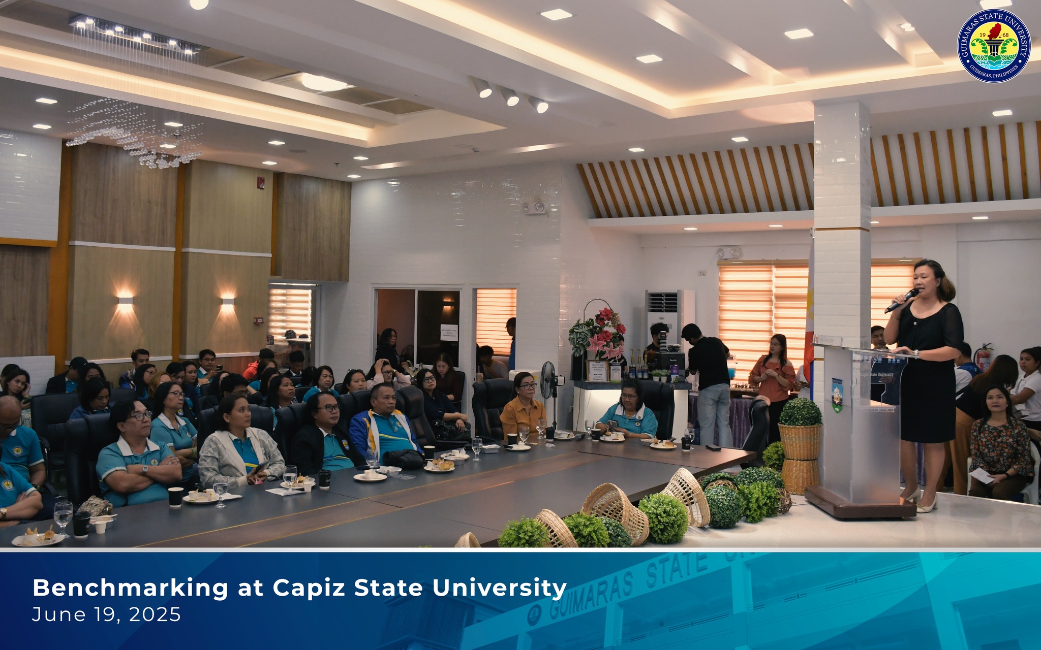 Delegates during CAPSU benchmarking