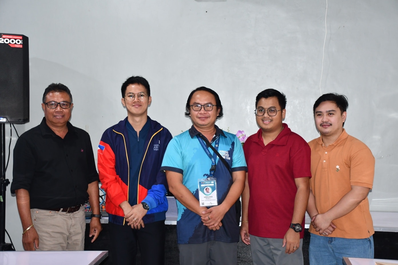 Students in PLC training