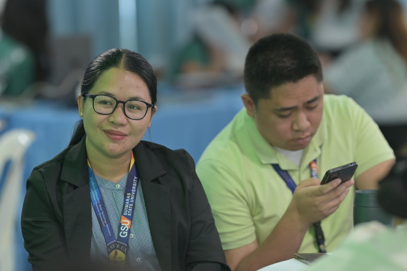 Poster-making exhibit display