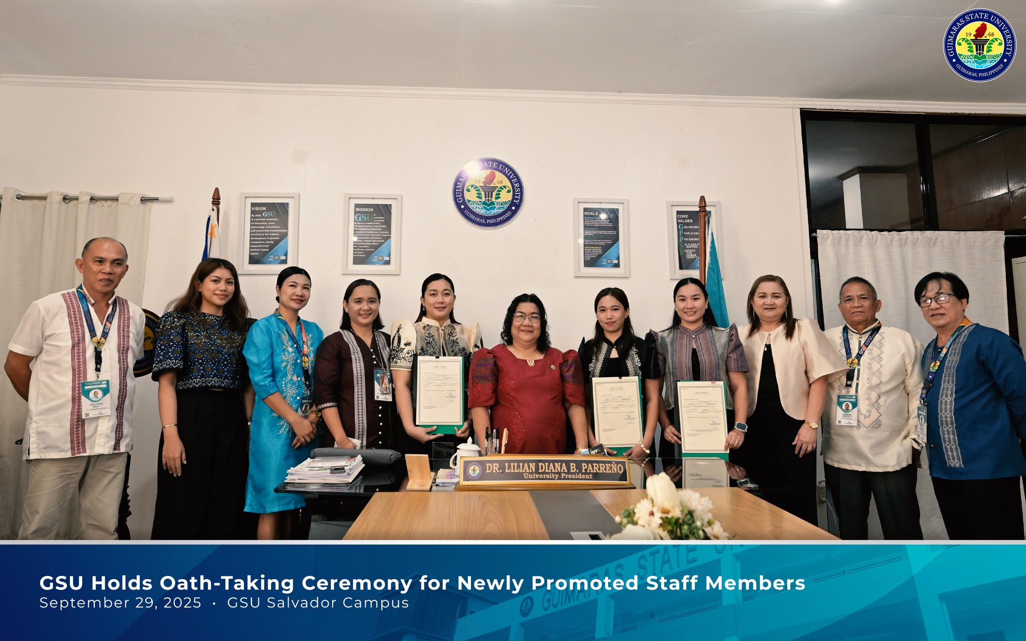 Flag-raising and Oath-taking Ceremony at GSU