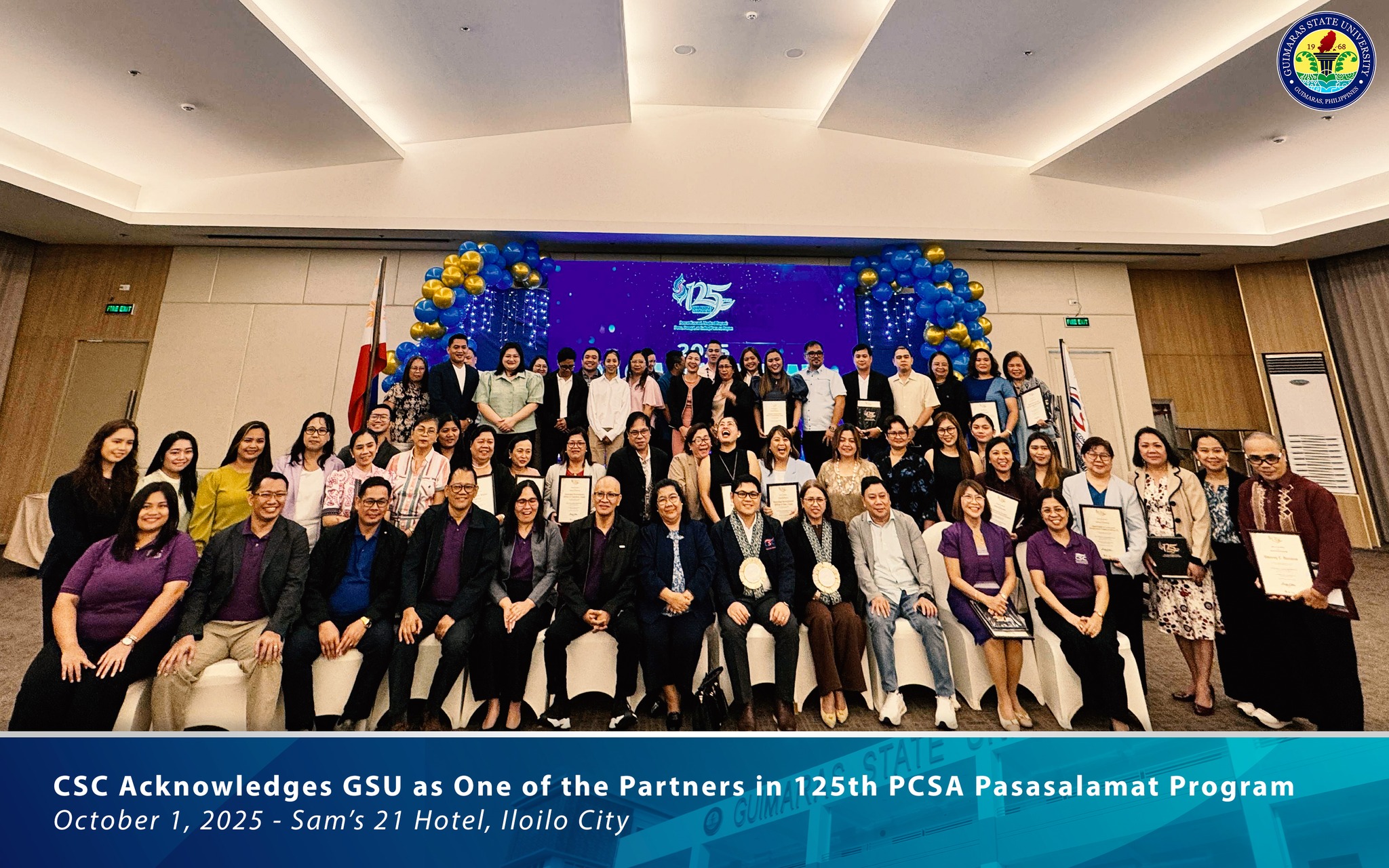 GSU acknowledged by CSC