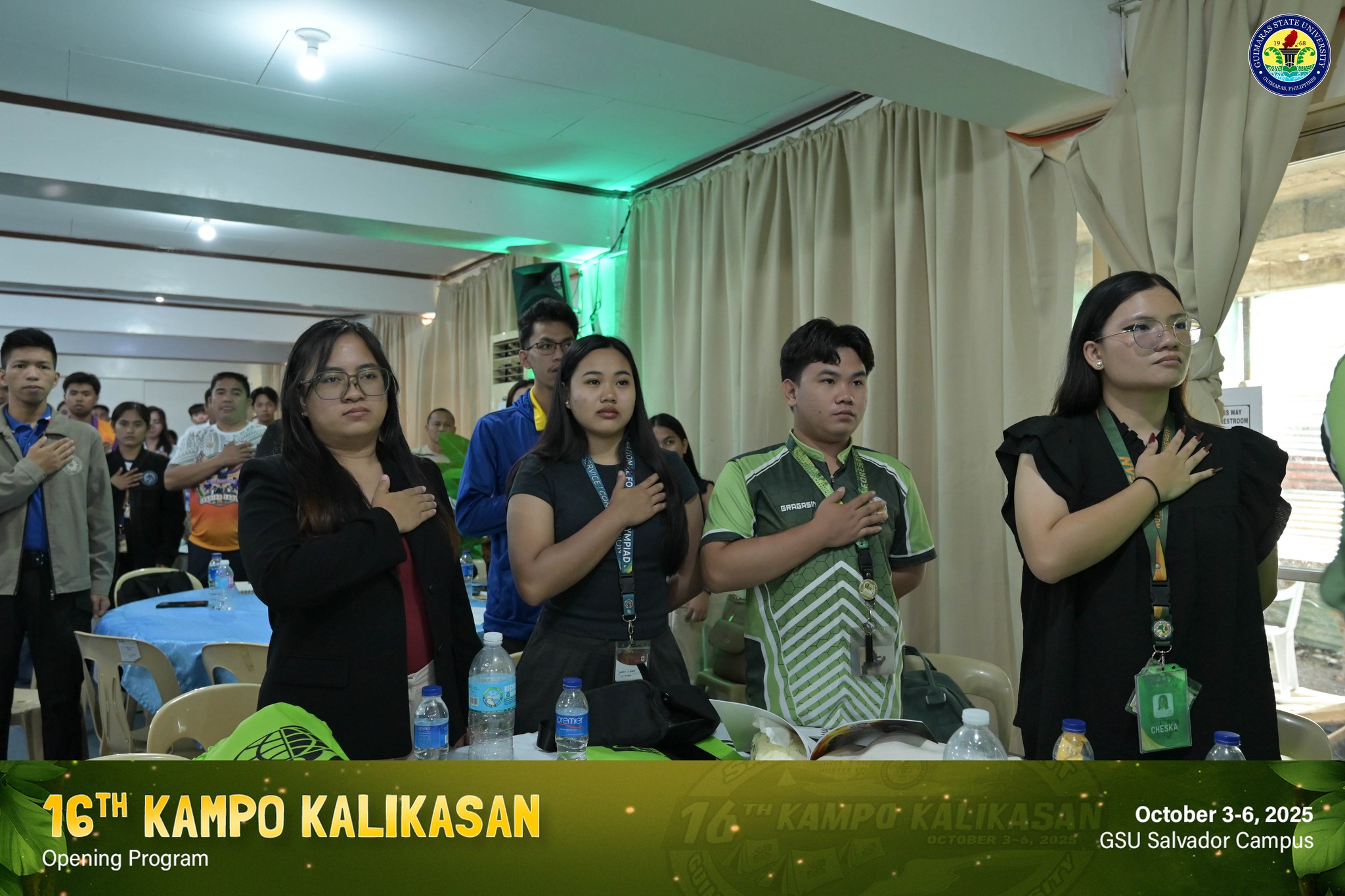 Delegates at Kampo Kalikasan