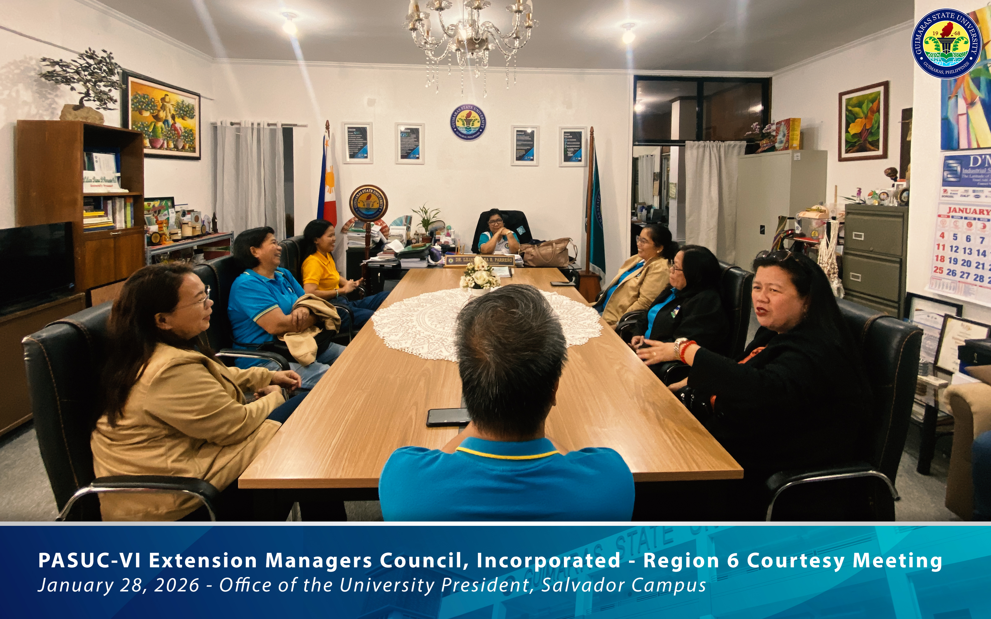 Extension Managers Meeting with University President