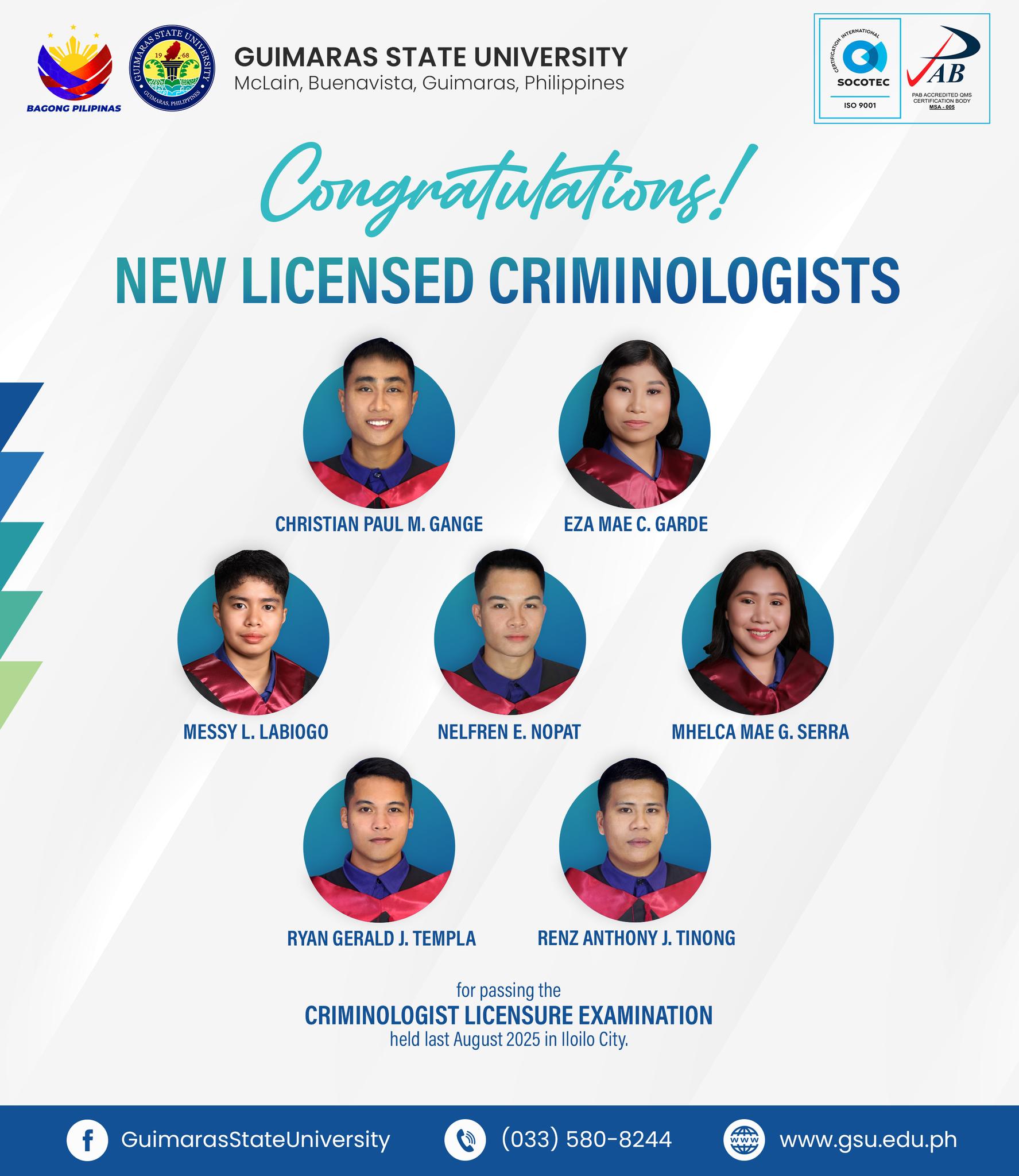 GSU Licensed Criminologists 1