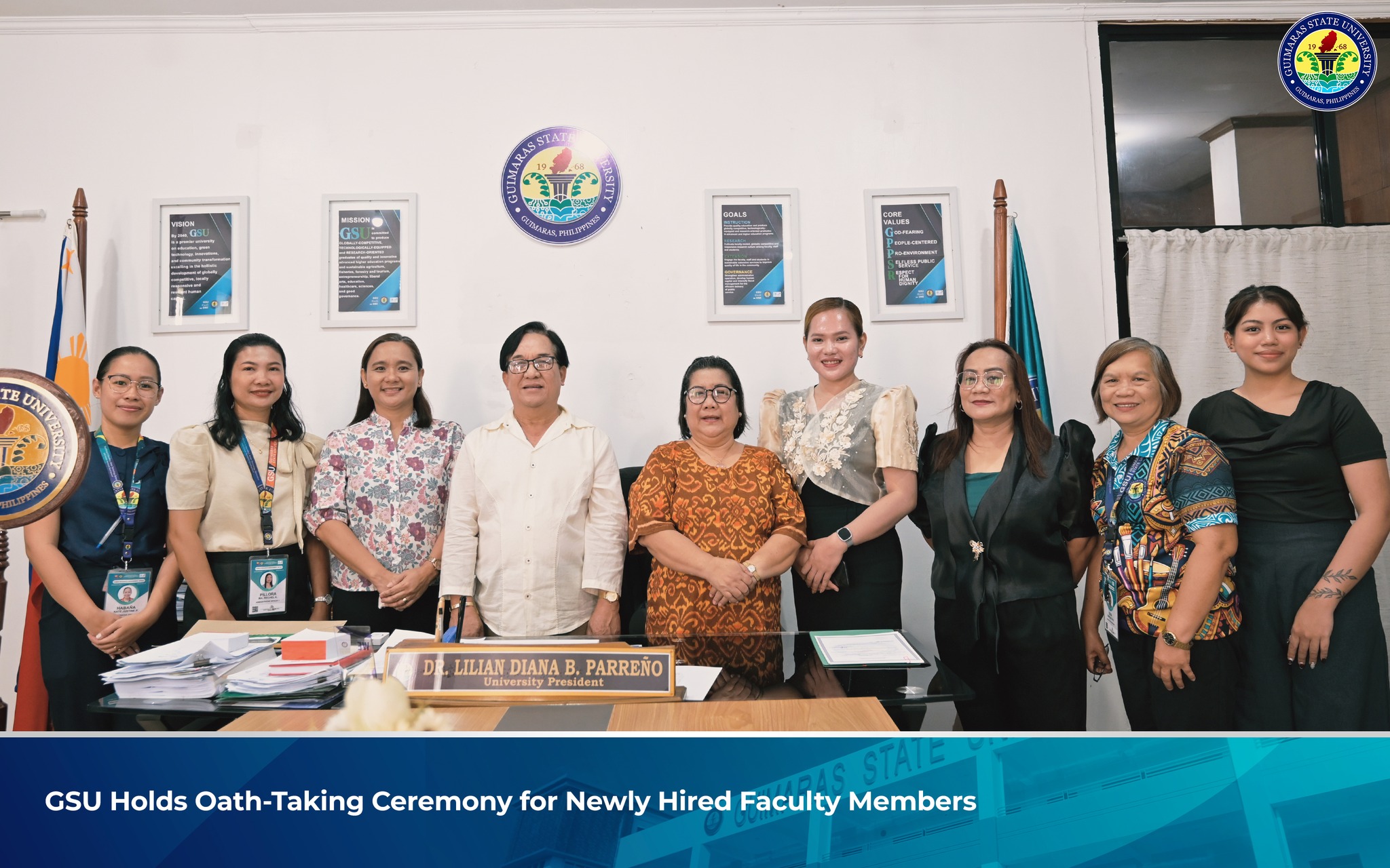 Oath-taking ceremony at GSU