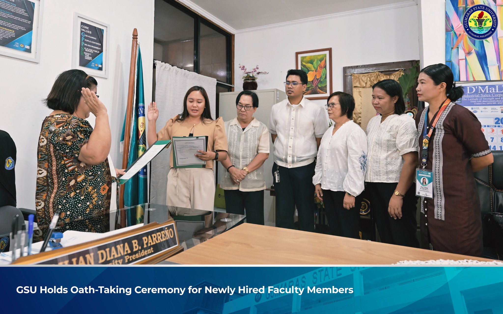Faculty appointees during confirmation
