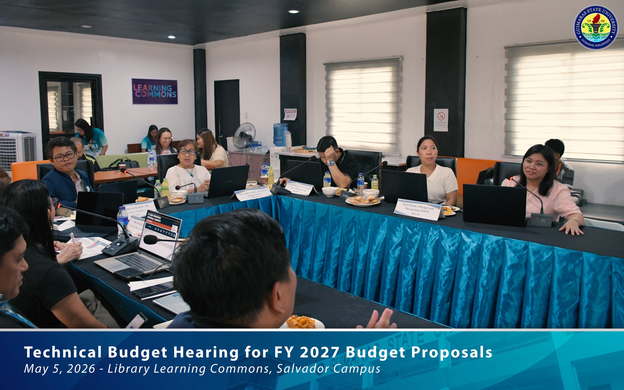 Participants during FY 2027 Budget Hearing