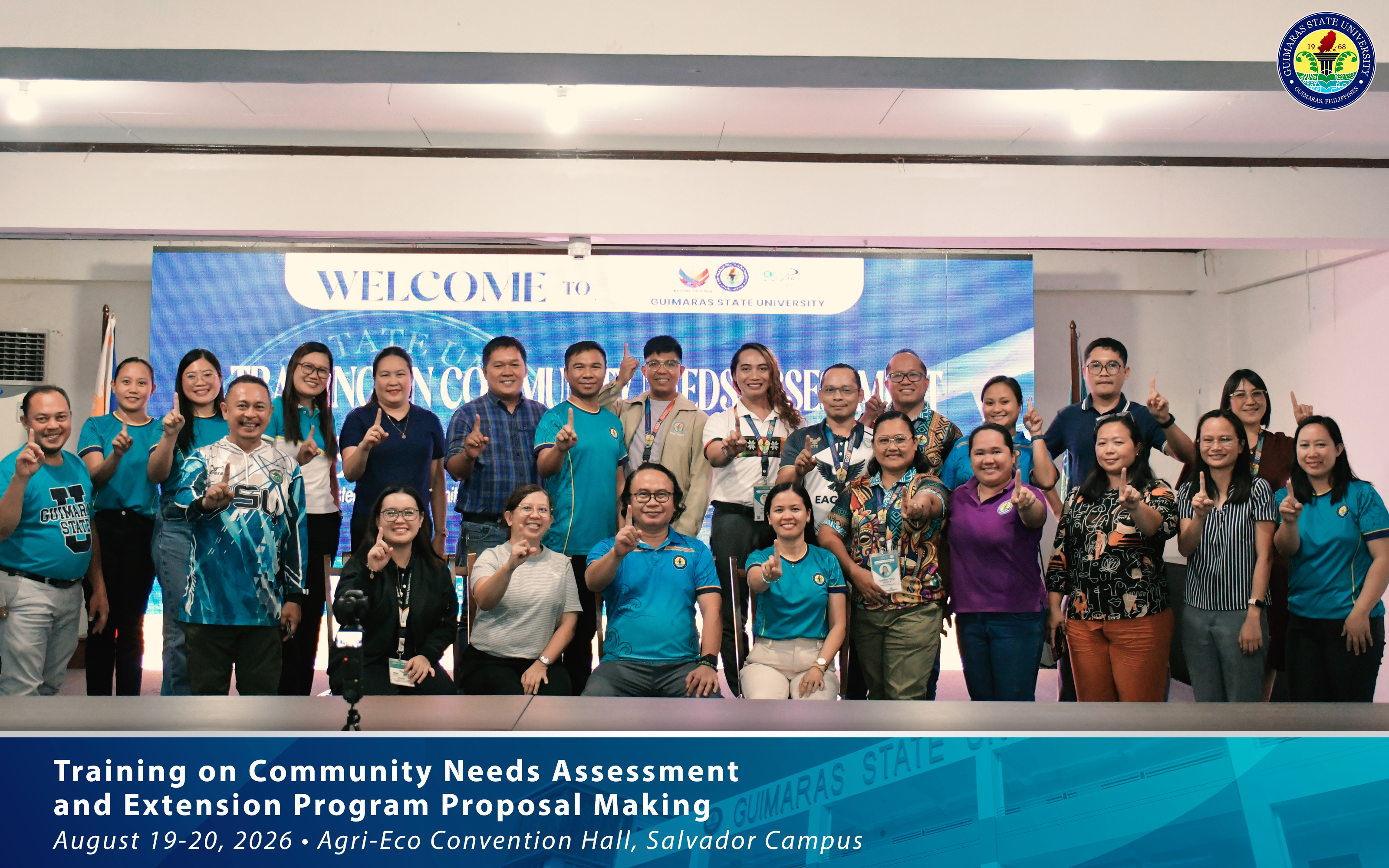 Training on Community Needs Assessment and Extension Program Proposal Making