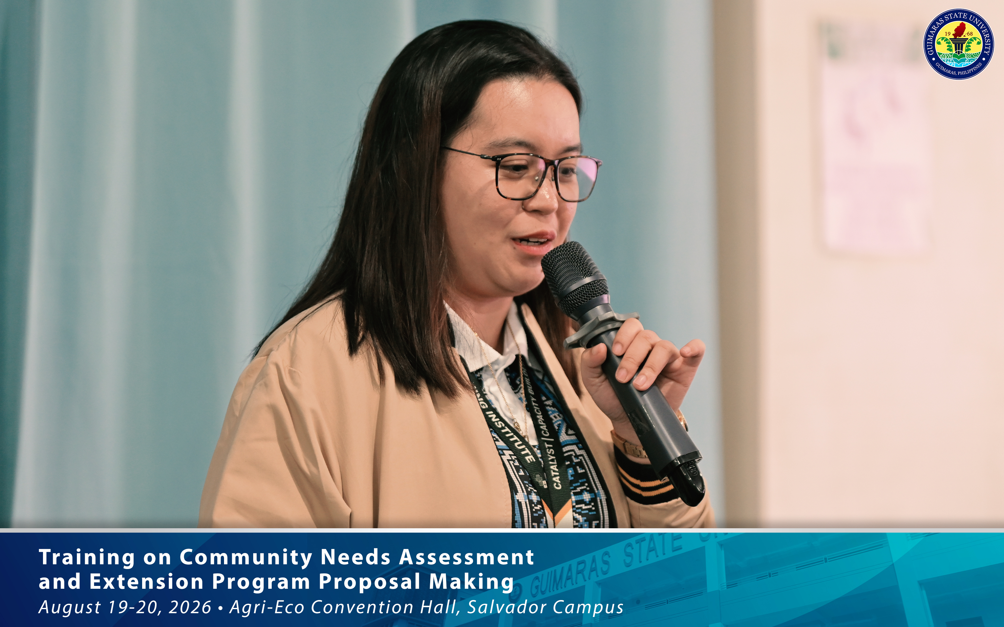 Community extension training session