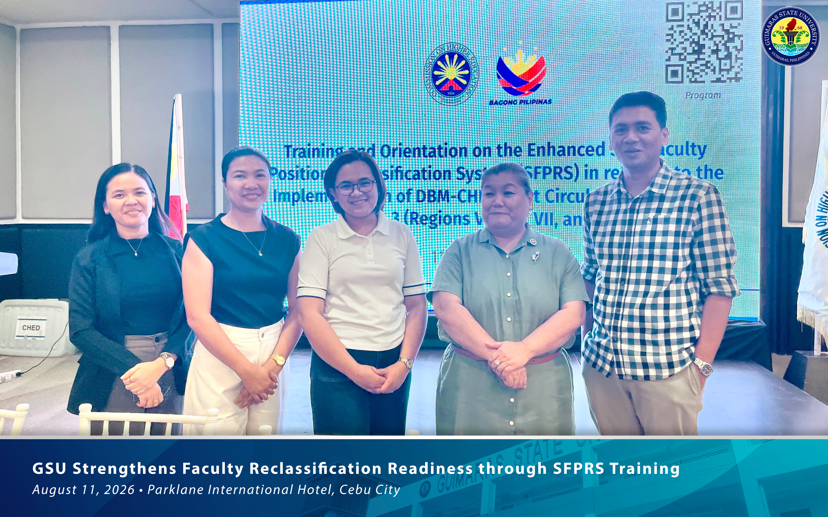 GSU representatives during the SFPRS orientation