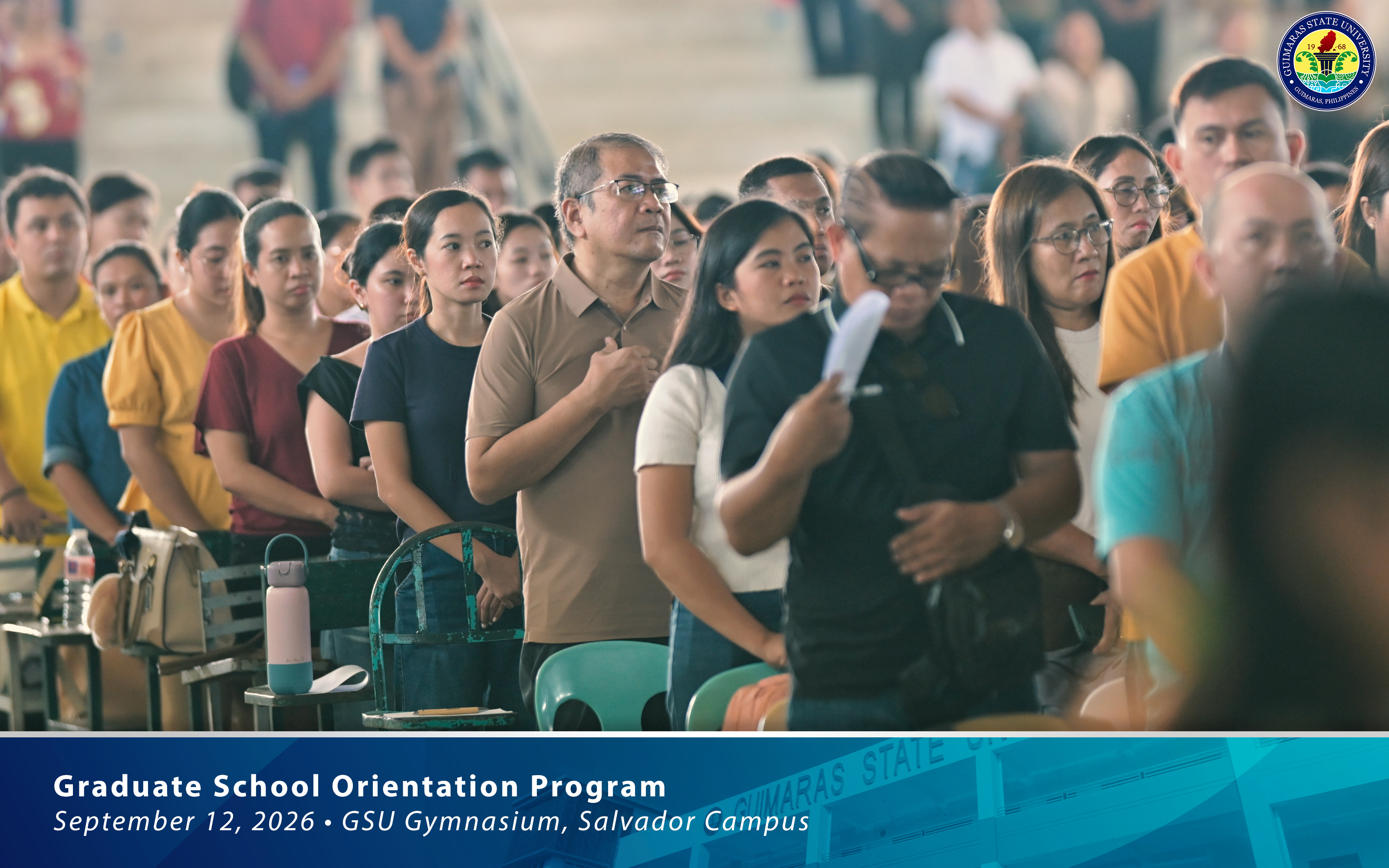 GSU officials during the Graduate School Orientation Program