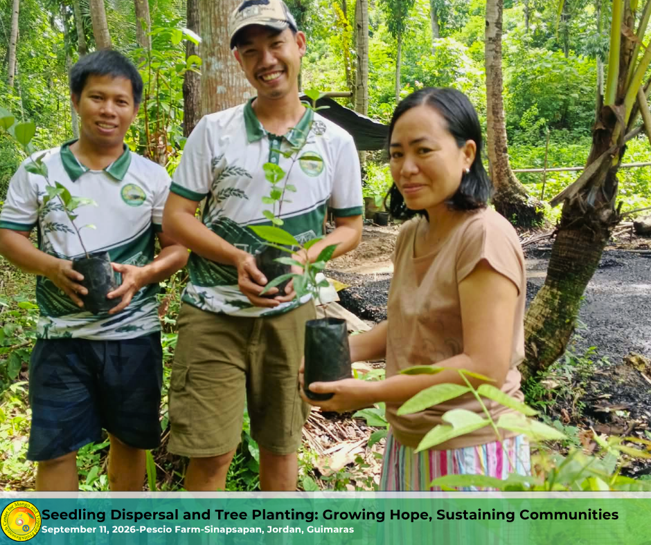 Tree planting activity conducted under the MTFRC BUGANA Program
