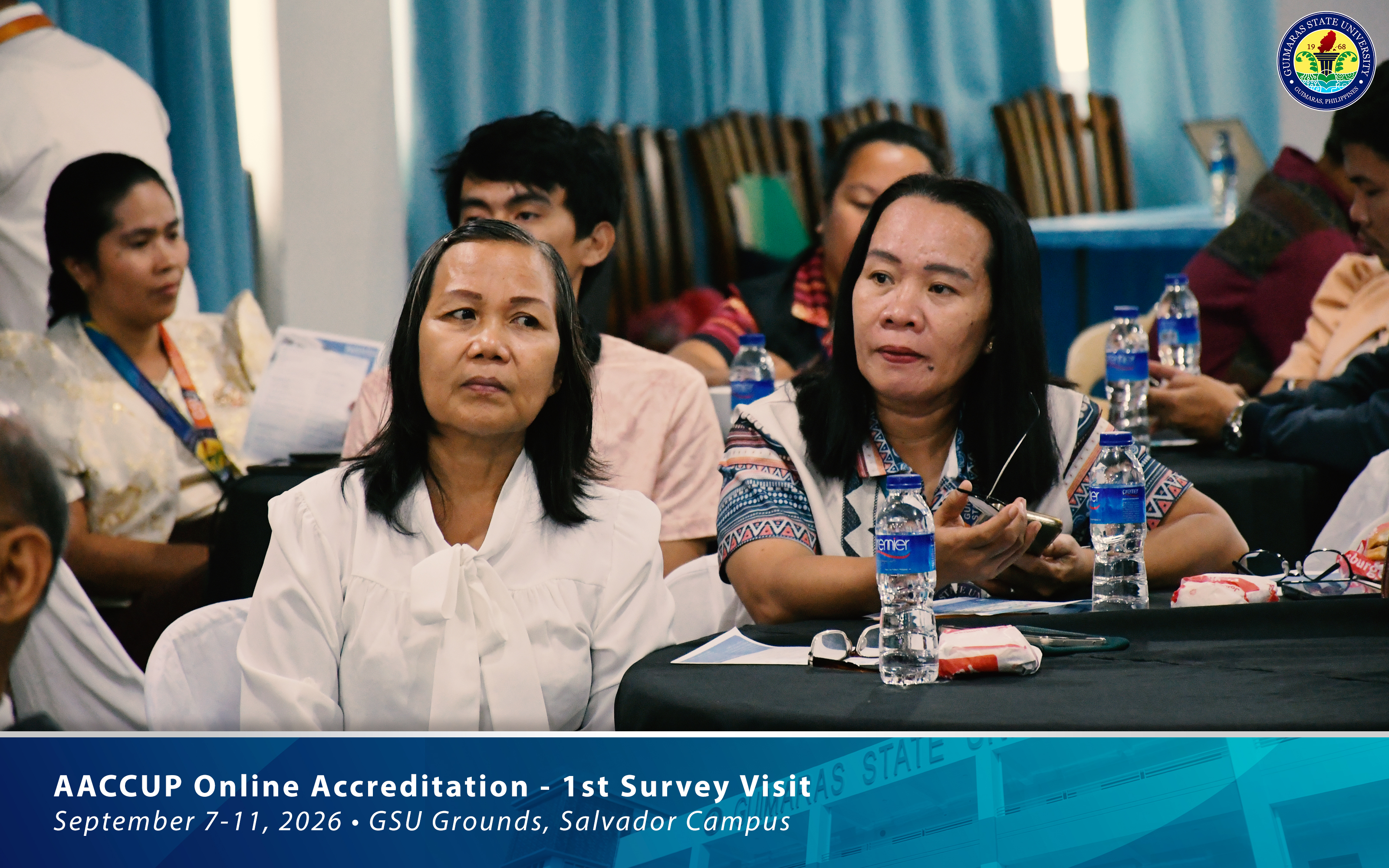 GSU accreditation team during the online survey visit