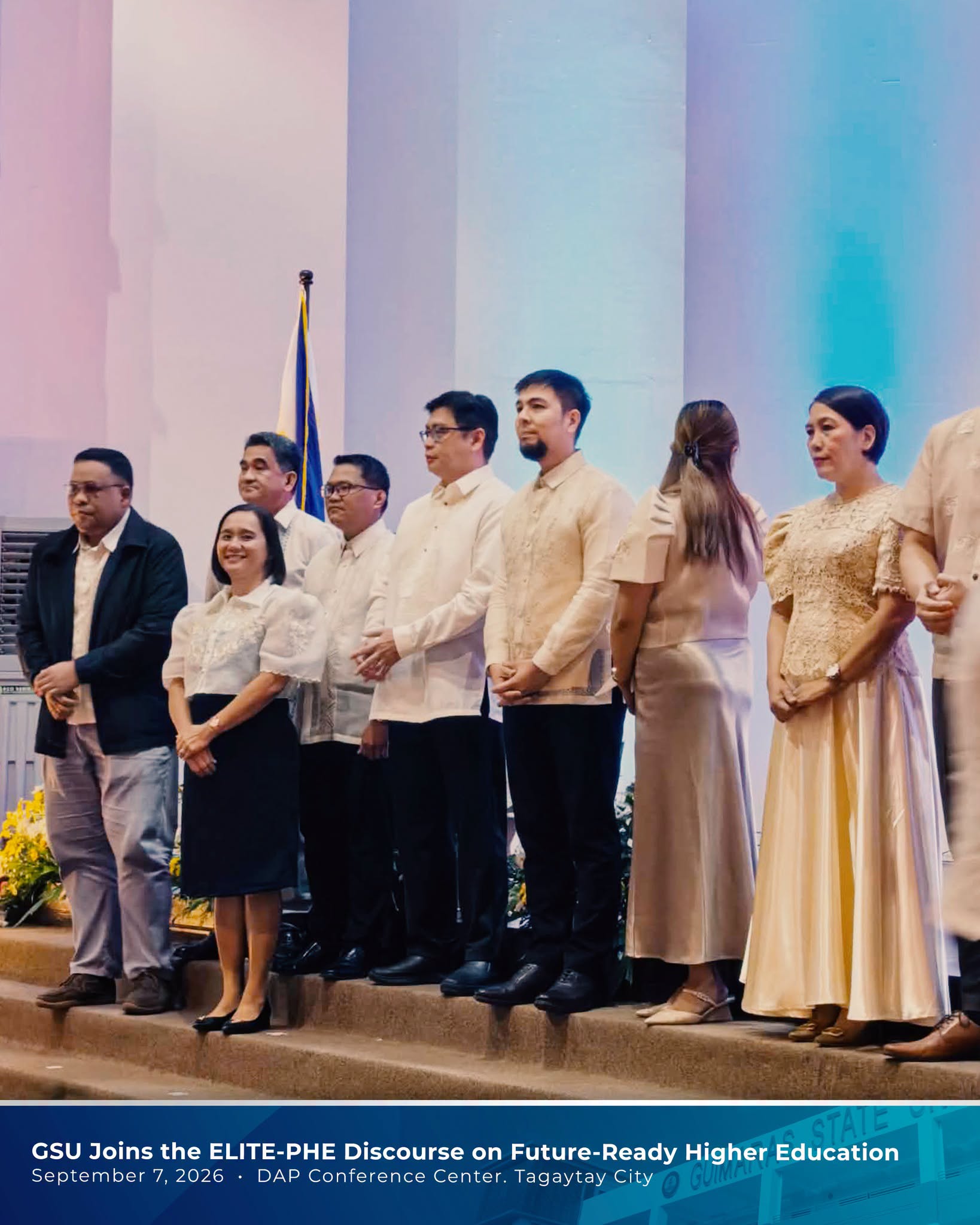 GSU President Dr. Lilian Diana B. Parreño during ELITE-PHE