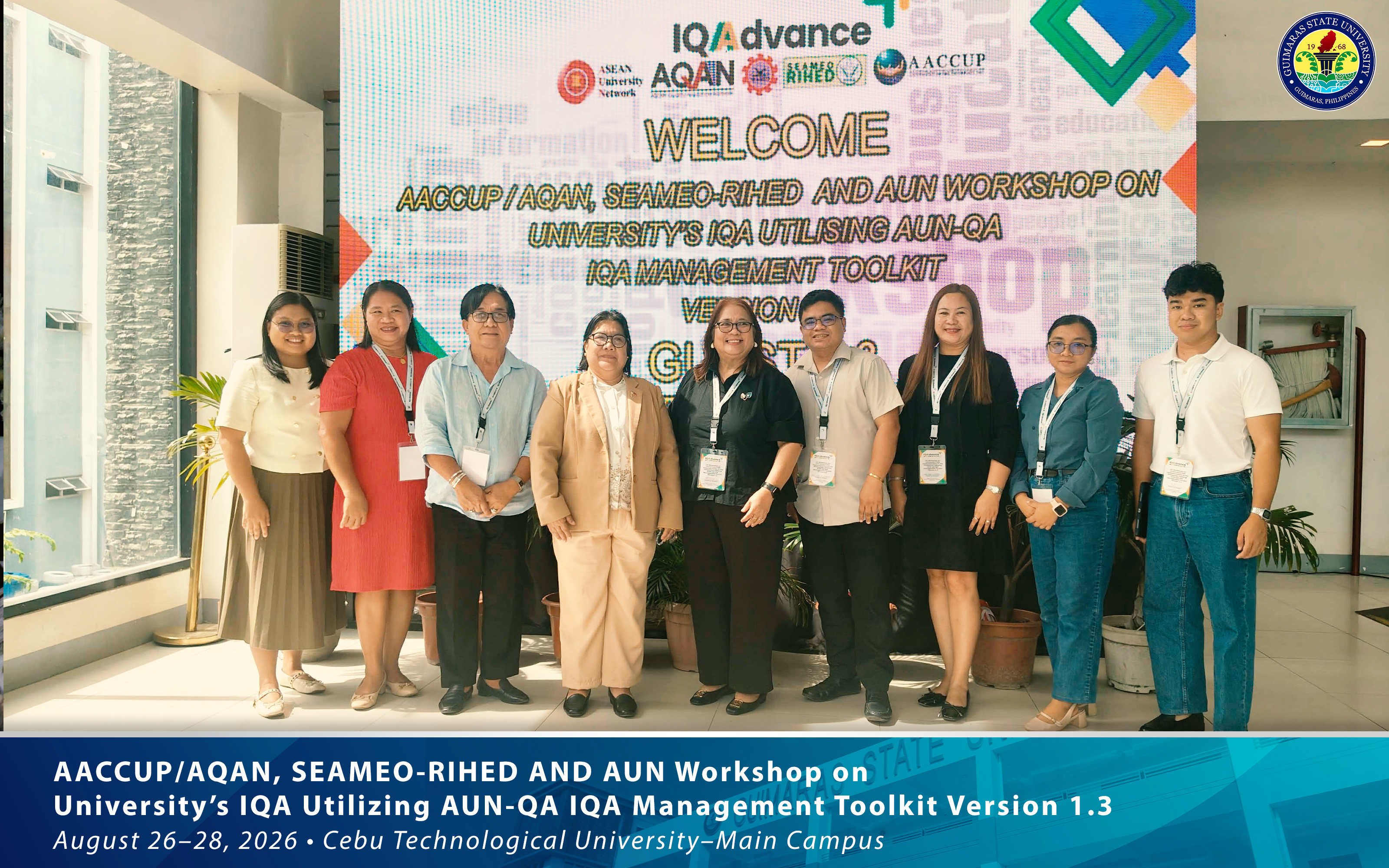 Participants during the AACCUP, AQAN, SEAMEO-RIHED, and AUN-QA workshop