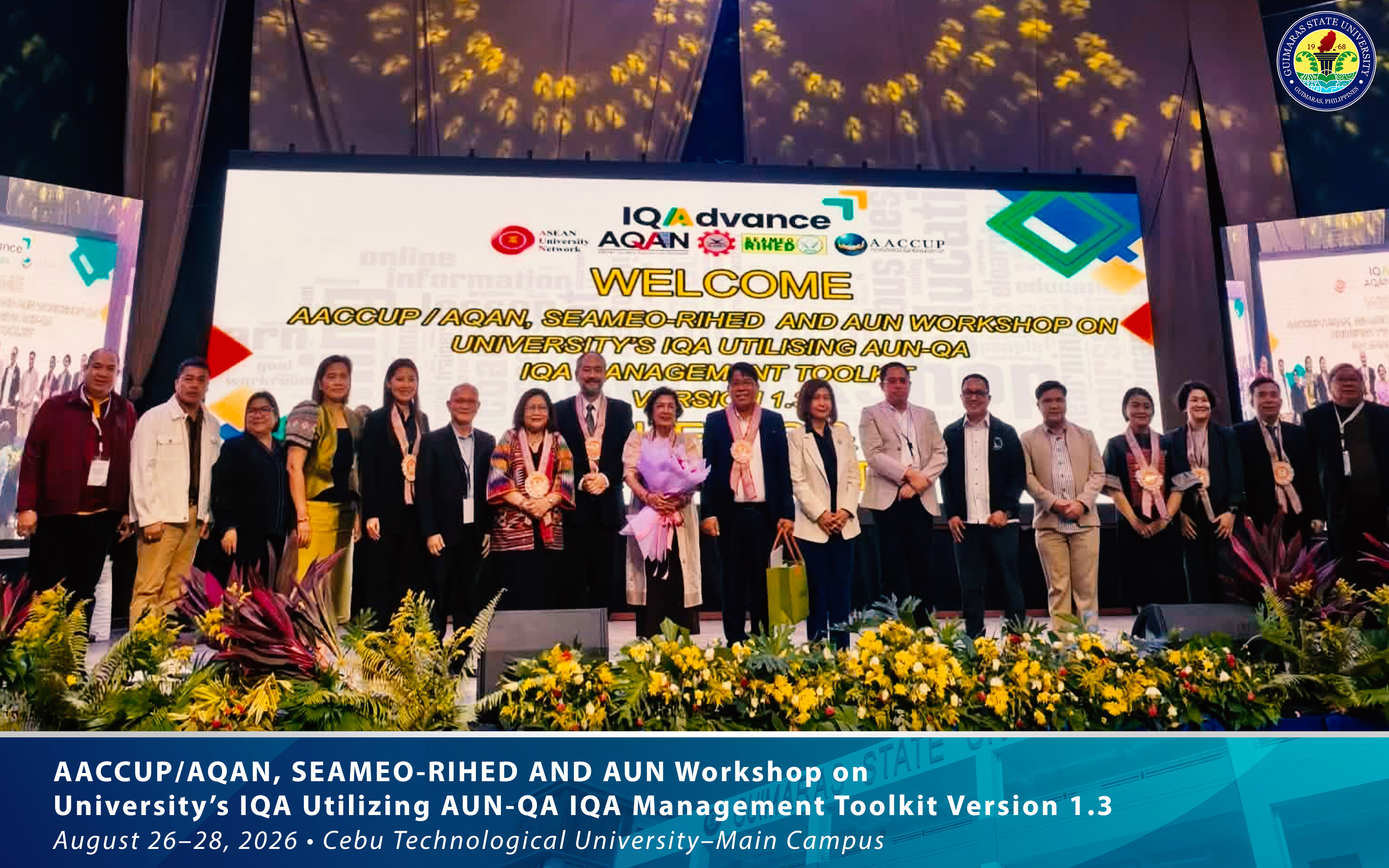 GSU delegation during the AACCUP, AQAN, SEAMEO-RIHED, and AUN-QA workshop