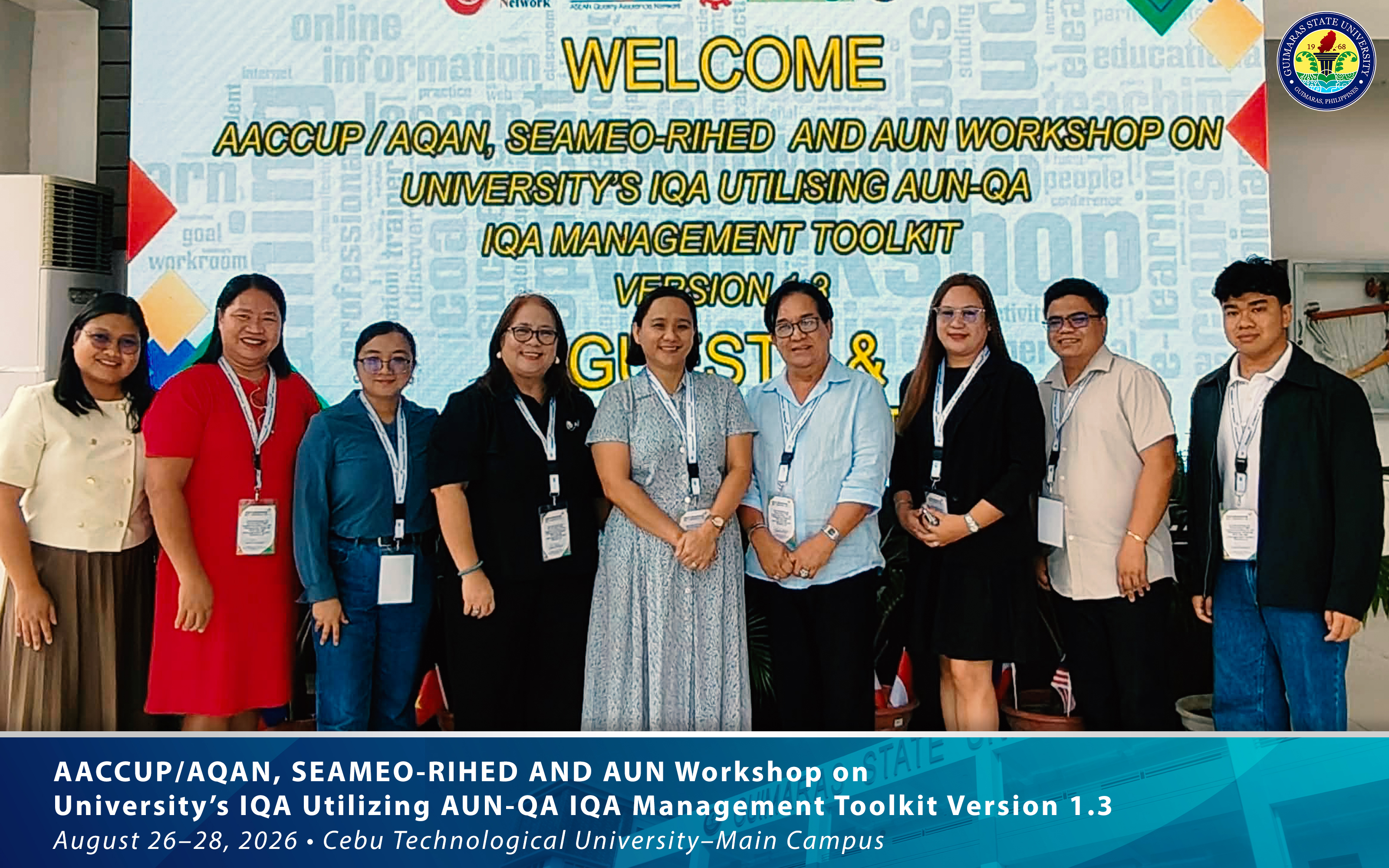 GSU delegation participating in the quality assurance workshop