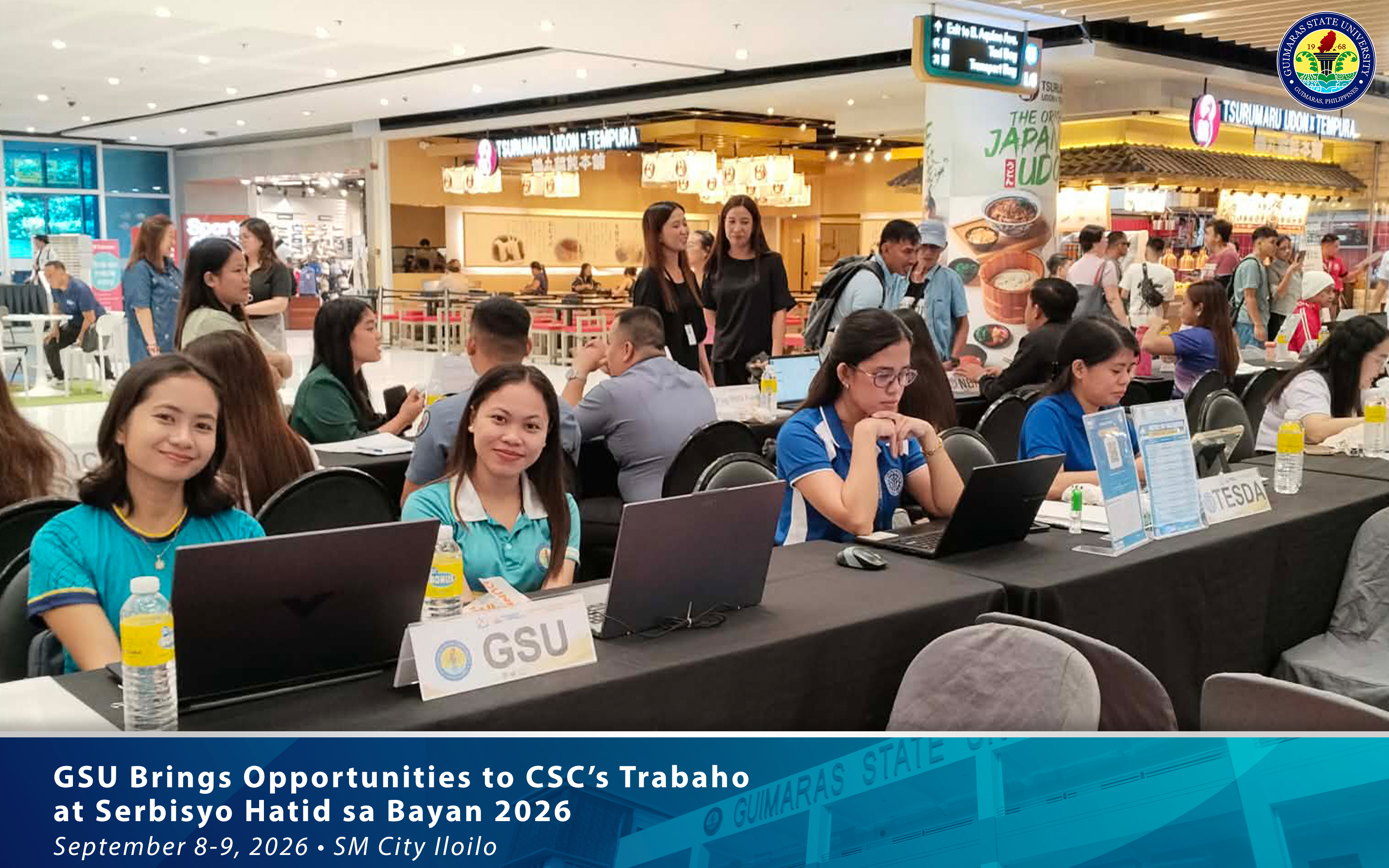 GSU participation in the Trabaho at Serbisyo Hatid sa Bayan 2026