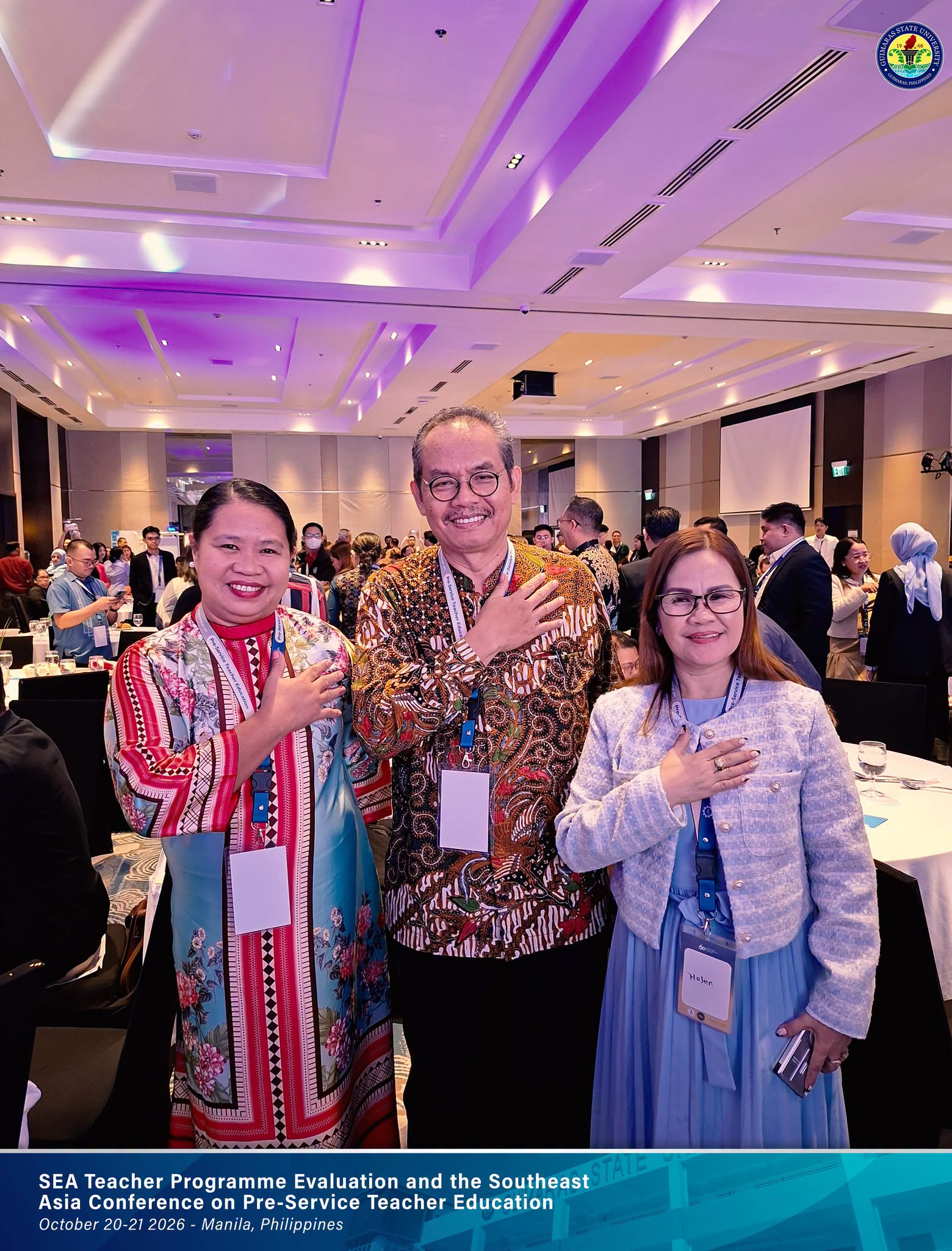 Conference participants during a regional teacher education session